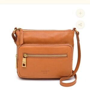 Margot New York Peyton Crossbody Cognac
